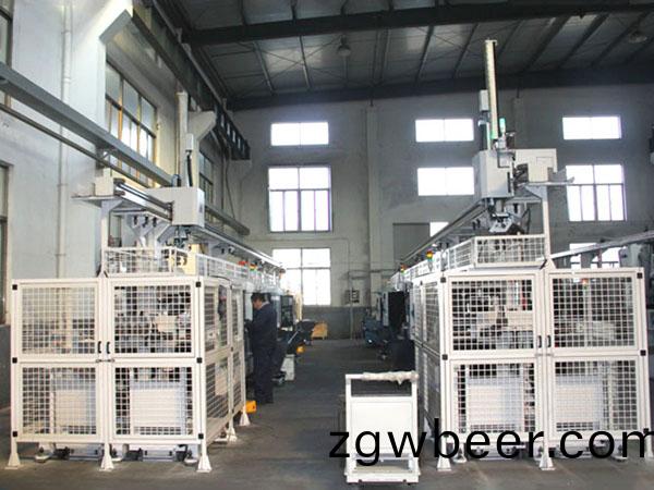 Fully automatic machining production line (4 lines)