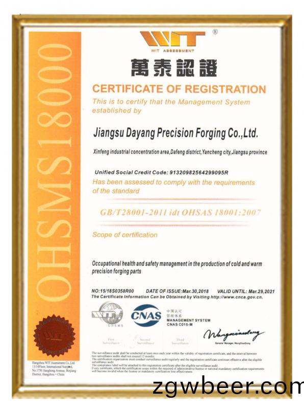 OHSAS18001